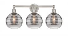 Innovation Lighting 616-3W-SN-G556-8SM - Rochester - 3 Light - 26 inch - Satin Nickel - Bath Vanity Light