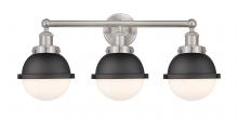 Innovations Lighting 616-3W-SN-HFS-61-BK - Edison - 3 Light - 25 inch - Satin Nickel - Bath Vanity Light