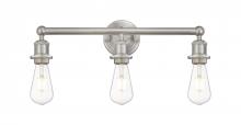 Innovations Lighting 616-3W-SN - Edison - 3 Light - 20 inch - Satin Nickel - Bath Vanity Light
