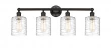 Innovation Lighting 616-4W-OB-G1113 - Cobbleskill - 4 Light - 32 inch - Oil Rubbed Bronze - Bath Vanity Light