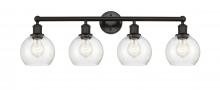 Innovation Lighting 616-4W-OB-G124-6 - Athens - 4 Light - 33 inch - Oil Rubbed Bronze - Bath Vanity Light