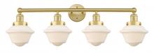 Innovations Lighting 616-4W-SG-G531 - Oxford - 4 Light - 34 inch - Satin Gold - Bath Vanity Light