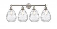 Innovation Lighting 616-4W-SN-G372 - Waverly - 4 Light - 35 inch - Brushed Satin Nickel - Bath Vanity Light