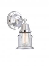Innovation Lighting 623-1W-PC-G182S - Canton - 1 Light - 5 inch - Polished Chrome - Sconce