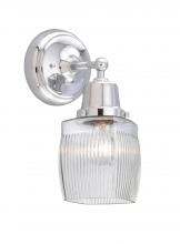 Innovation Lighting 623-1W-PC-G302 - Colton - 1 Light - 6 inch - Polished Chrome - Sconce