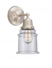 Innovation Lighting 623-1W-SN-G184 - Canton - 1 Light - 6 inch - Brushed Satin Nickel - Sconce