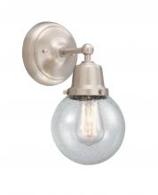 Innovation Lighting 623-1W-SN-G204-6 - Beacon - 1 Light - 6 inch - Brushed Satin Nickel - Sconce