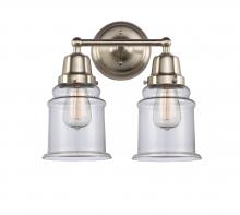 Innovation Lighting 623-2W-SN-G182 - Canton - 2 Light - 14 inch - Brushed Satin Nickel - Bath Vanity Light