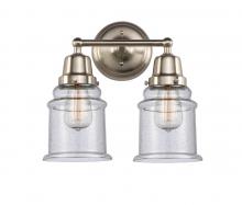 Innovation Lighting 623-2W-SN-G184 - Canton - 2 Light - 14 inch - Brushed Satin Nickel - Bath Vanity Light