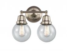 Innovation Lighting 623-2W-SN-G204-6 - Beacon - 2 Light - 14 inch - Brushed Satin Nickel - Bath Vanity Light
