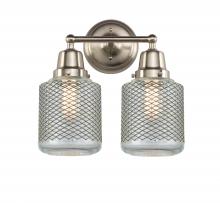 Innovation Lighting 623-2W-SN-G262 - Stanton - 2 Light - 14 inch - Brushed Satin Nickel - Bath Vanity Light