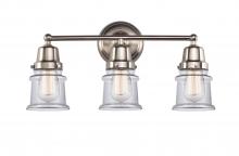 Innovation Lighting 623-3W-SN-G182S - Canton - 3 Light - 21 inch - Brushed Satin Nickel - Bath Vanity Light
