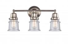 Innovation Lighting 623-3W-SN-G184S - Canton - 3 Light - 21 inch - Brushed Satin Nickel - Bath Vanity Light