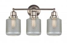 Innovation Lighting 623-3W-SN-G262 - Stanton - 3 Light - 22 inch - Brushed Satin Nickel - Bath Vanity Light
