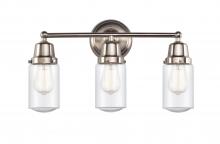 Innovation Lighting 623-3W-SN-G314 - Dover - 3 Light - 21 inch - Brushed Satin Nickel - Bath Vanity Light