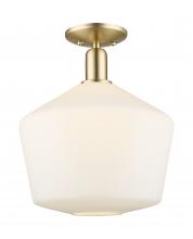 Innovation Lighting 716-1C-CB-G651-12 - Cindyrella - 1 Light - 12 inch - Champagne Bronze - Semi-Flush Mount