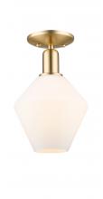 Innovation Lighting 716-1C-CB-G651-8 - Cindyrella - 1 Light - 8 inch - Champagne Bronze - Semi-Flush Mount