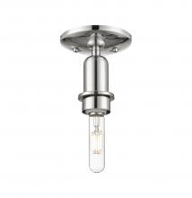 Innovation Lighting 716-1C-PN - Arcadia - 1 Light - 5 inch - Brushed Polished Nickel - Flush Mount
