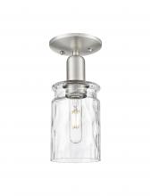Innovation Lighting 716-1C-SN-G352 - Candor - 1 Light - 5 inch - Brushed Satin Nickel - Semi-Flush Mount