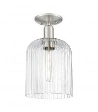 Innovation Lighting 716-1C-SN-G559-8SDY - Bridal Veil - 1 Light - 8 inch - Brushed Satin Nickel - Semi-Flush Mount
