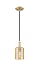Innovation Lighting 716-1P-AB-G116 - Cobbleskill - 1 Light - 5 inch - Antique Brass - Cord hung - Mini Pendant