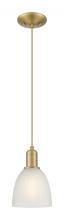 Innovation Lighting 716-1P-BB-G381 - Castile - 1 Light - 6 inch - Brushed Brass - Cord hung - Mini Pendant