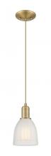 Innovation Lighting 716-1P-BB-G441 - Brookfield - 1 Light - 6 inch - Brushed Brass - Cord hung - Mini Pendant