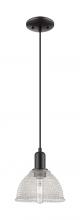 Innovation Lighting 716-1P-BK-G422 - Arietta - 1 Light - 8 inch - Matte Black - Cord hung - Mini Pendant