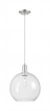 Innovation Lighting 716-1P-SN-G122-12 - Athens - 1 Light - 12 inch - Brushed Satin Nickel - Cord hung - Mini Pendant