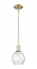 Innovation Lighting 716-1S-AB-G362 - Waverly - 1 Light - 6 inch - Antique Brass - Stem hung - Mini Pendant