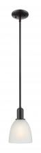 Innovation Lighting 716-1S-BK-G381 - Castile - 1 Light - 6 inch - Matte Black - Stem hung - Mini Pendant