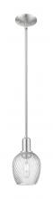 Innovation Lighting 716-1S-SN-G292 - Salina - 1 Light - 6 inch - Brushed Satin Nickel - Stem hung - Mini Pendant