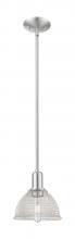 Innovation Lighting 716-1S-SN-G422 - Arietta - 1 Light - 8 inch - Brushed Satin Nickel - Stem hung - Mini Pendant