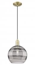 Innovation Lighting 716-1S-SN-G556-10SM - Rochester - 1 Light - 10 inch - Brushed Satin Nickel - Stem hung - Mini Pendant