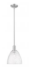 Innovation Lighting 716-1S-SN-GBD-94 - Bristol - 1 Light - 9 inch - Brushed Satin Nickel - Stem hung - Mini Pendant