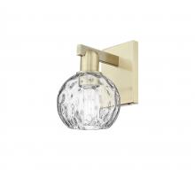Innovation Lighting 716-1W-AB-G1215-6 - Athens Water Glass - 1 Light - 6 inch - Antique Brass - Sconce