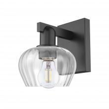 Innovation Lighting 716-1W-BK-G92 - Fenton - 1 Light - 7 inch - Matte Black - Sconce