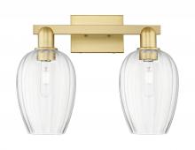 Innovation Lighting 716-2W-SG-G457-6CL - Preston - 2 Light - 16 inch - Satin Gold - Bath Vanity Light