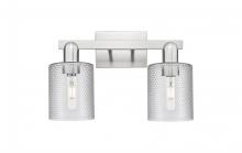 Innovation Lighting 716-2W-SN-G112 - Cobbleskill - 2 Light - 16 inch - Brushed Satin Nickel - Bath Vanity Light