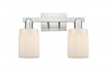 Innovation Lighting 716-2W-SN-G341 - Hadley - 2 Light - 16 inch - Brushed Satin Nickel - Bath Vanity Light