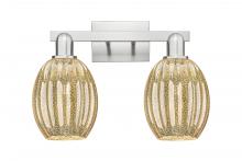 Innovation Lighting 716-2W-SN-G459-6ME - Preston - 2 Light - 16 inch - Brushed Satin Nickel - Bath Vanity Light