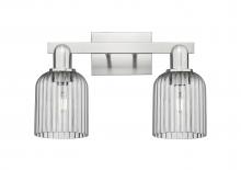 Innovation Lighting 716-2W-SN-G559-5SM - Bridal Veil - 2 Light - 16 inch - Brushed Satin Nickel - Bath Vanity Light
