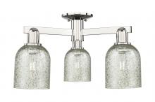 Innovation Lighting 716-3F-PN-G259 - Caledonia - 3 Light - 23 inch - Polished Nickel - Semi-Flush Mount