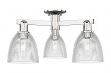 Innovation Lighting 716-3F-PN-G382 - Castile - 3 Light - 24 inch - Polished Nickel - Semi-Flush Mount