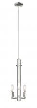 Innovation Lighting 716-3S-PN - Arcadia - 3 Light - 7 inch - Brushed Polished Nickel - Mini Pendant