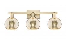 Innovation Lighting 716-3W-CB-G128-6 - Athens - 3 Light - 24 inch - Champagne Bronze - Bath Vanity Light
