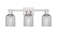 Innovation Lighting 716-3W-SN-G559-5SM - Bridal Veil - 3 Light - 26 inch - Brushed Satin Nickel - Bath Vanity Light