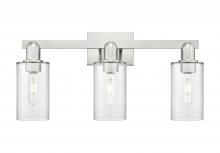 Innovation Lighting 716-3W-SN-G802 - Clymer - 3 Light - 23 inch - Brushed Satin Nickel - Bath Vanity Light
