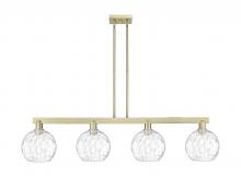 Innovation Lighting 716-4I-AB-G1215-8 - Athens Water Glass - 4 Light - 51 inch - Antique Brass - Stem hung - Island Light
