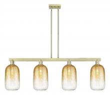 Innovation Lighting 716-4I-AB-G482-7AM - Brookhaven Cloche - 4 Light - 48 inch - Antique Brass - Cord hung - Island Light